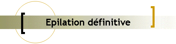 Epilation dfinitive